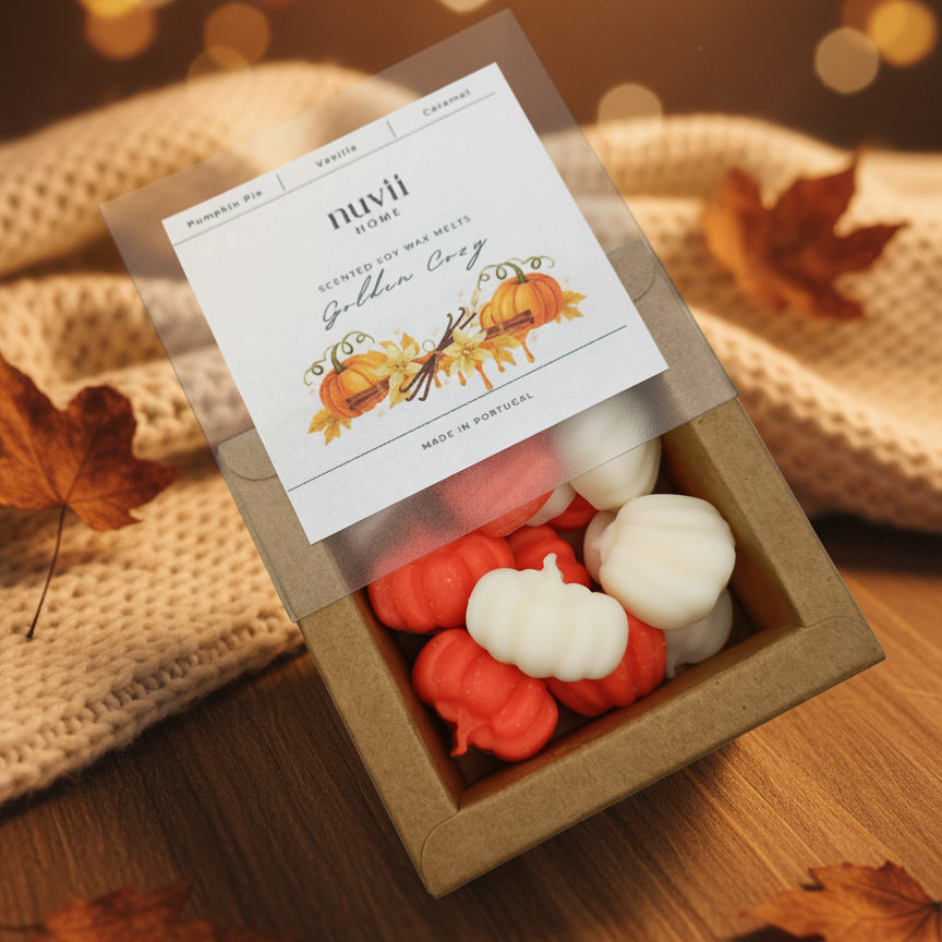 Golden Cozy – Wax Melts Aromáticos