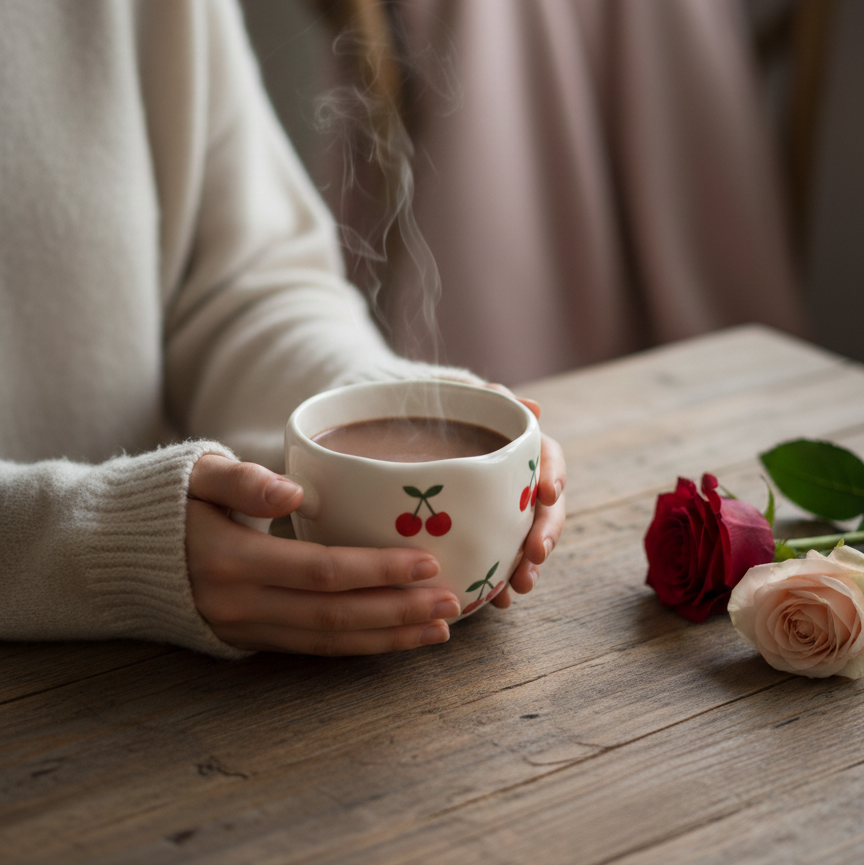 Caneca de Cerâmica Alice