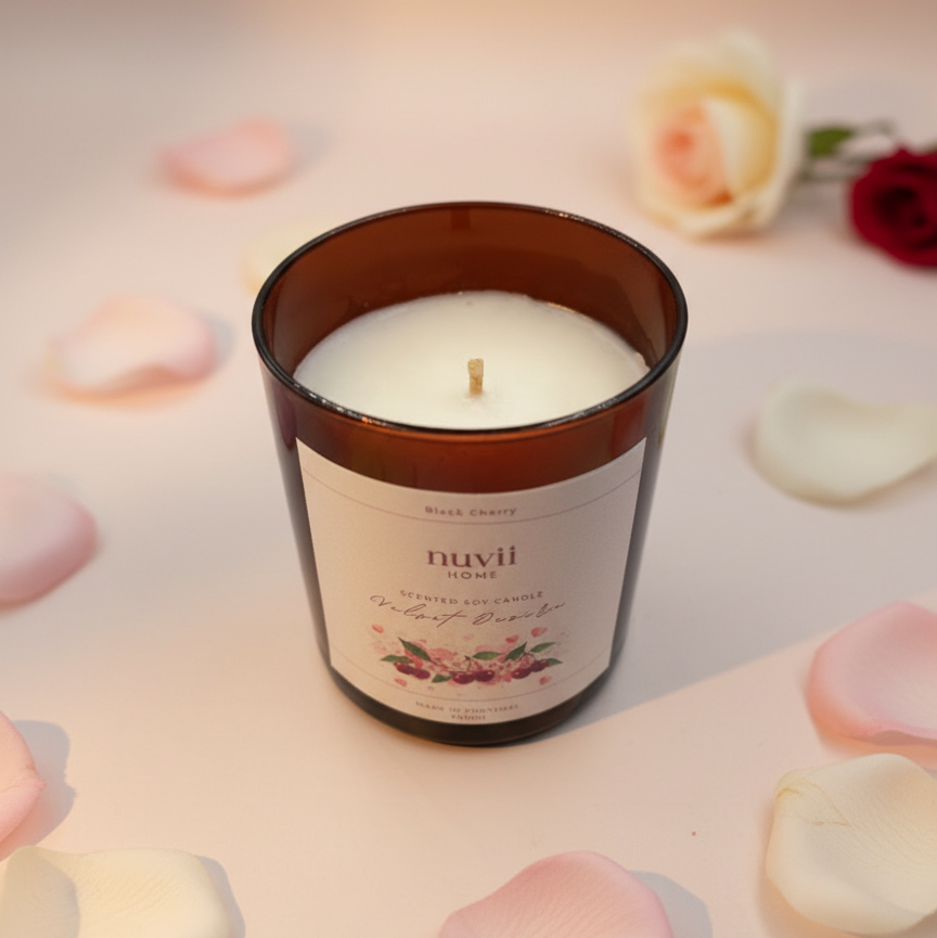 Velvet Desire – Vela Perfumada Frutada e Sensual