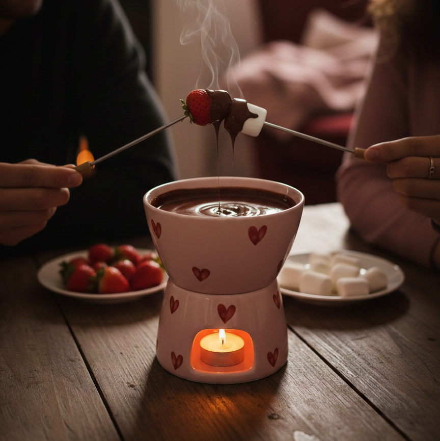 Fondue de Cerâmica Valentina
