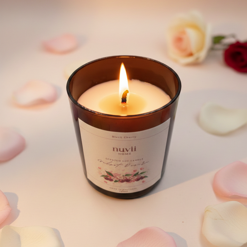 Velvet Desire – Vela Perfumada Frutada e Sensual