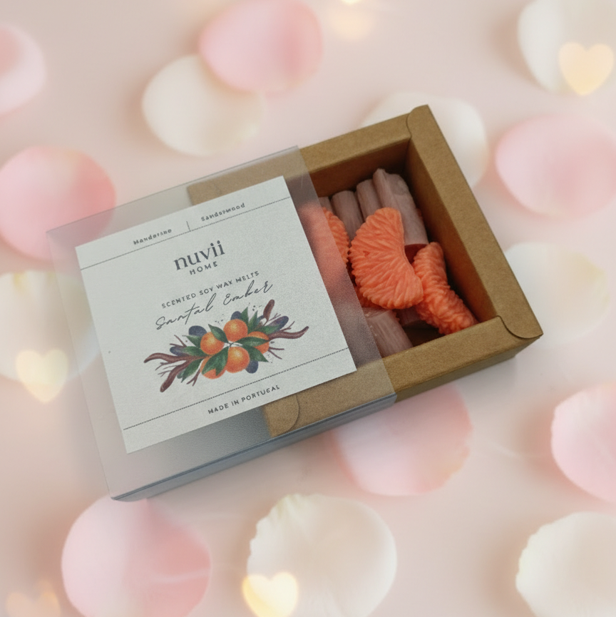 Santal Ember – Wax Melt Gourmand e Quente