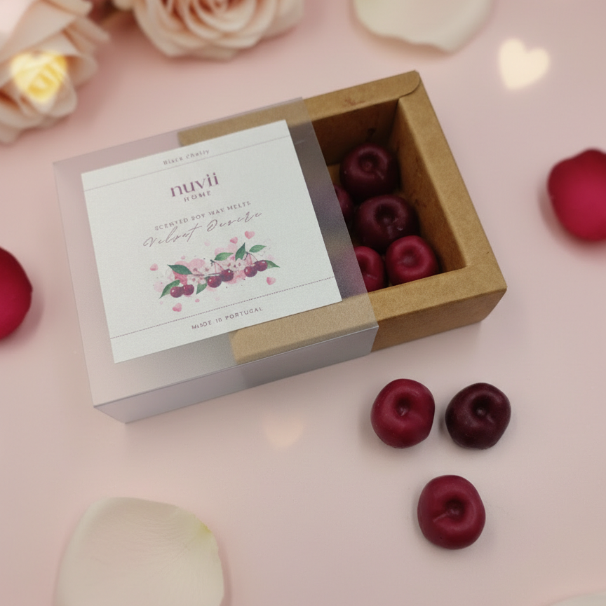 Velvet Desire – Wax Melt Frutado e Sensual