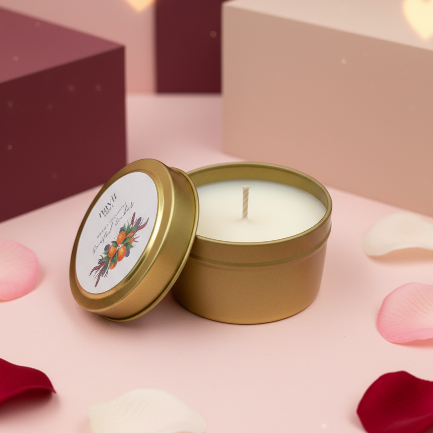 Santal Ember – Vela Perfumada Gourmand e Quente