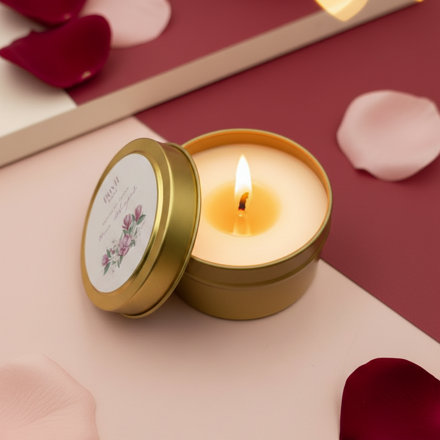 Moon Whisper – Vela Perfumada Floral e Sensual