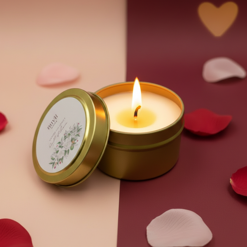 Soft Bloom – Vela Perfumada Floral e Delicada